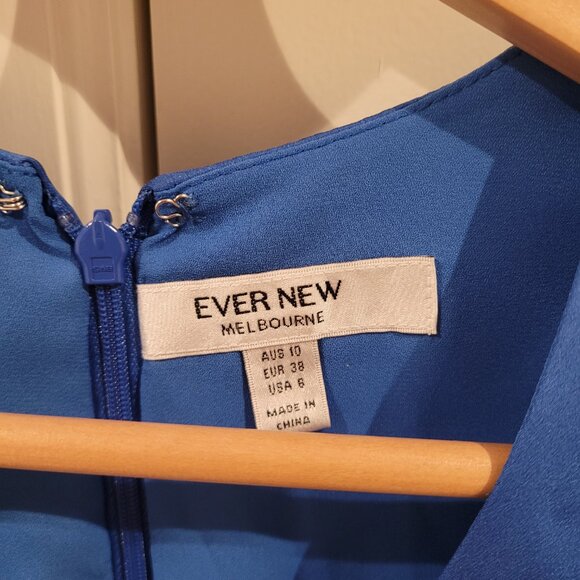 Blue Satin dress by Ever New - Picture 4 of 4